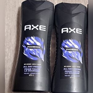 2 New Axe Phoenix Body Wash. 473ml X 2